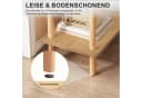 SURFOU Beistelltisch Holz Schmaler Nachttisch mit 2 Ebenen Bild 1