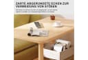 SURFOU Beistelltisch Holz Schmaler Nachttisch mit 2 Ebenen Bild 4