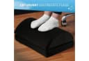 SURFOU Fußstütze Schreibtisch Fußablage 2 Höhen Verstellbar Ergonomische Footrest Schwarz Bild 3