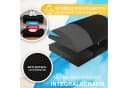SURFOU Fußstütze Schreibtisch Fußablage 2 Höhen Verstellbar Ergonomische Footrest Schwarz Bild 4