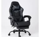 SURFOU Gaming-Stuhl Bürostuhl Grau mit Fußstütze und Lordosenstütze Bild 2