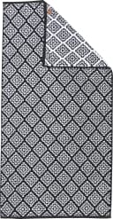 DONE. Daily Shapes Boho Duschtuch Schwarz-Weiß Jacquard-Walkfrottier Bild 1