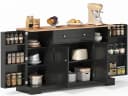 SeedWave Anrichte Modern Küchenbuffet Mehrzweckschrank Beistellschrank Bild 2