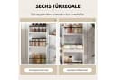 SeedWave Küchenbuffet HolzWeiß mit Viel Stauraum und Schutzgeländern Bild 3