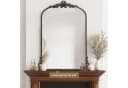 G-LEAF Bogen-Wandspiegel Barockstil 90x60 cm Bild 1