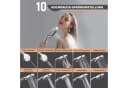 MOPUEA Duschbrause Handbrause 10 Strahlmodi Silber Bild 1