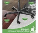 Refined Living 5x Leise Bürostuhlrollen 11mm Universal Hartbodenrollen Bild 5