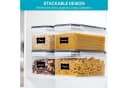 Refined Living Vorratsdose 3.2L 8er Set Transparent/Schwarz Bild 5