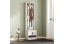Refined Living Garderobe mit Sitzbank Weiß 2 Türen Bild 5