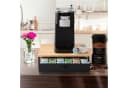 SURFOU Kaffeekapsel-Schublade Bambus & Eisen 36 Kapseln Bild 1
