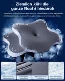 SURFOU Orthopädisches Nackenkissen Memory Foam 2 Höhen Bild 4