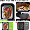 SURFOU 6-tlg. Backform-Set für Ninja Heißluftfritteuse Edelstahl Bild 3