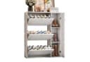 Refined Living Schuhschrank mit Klappen & Tür Weiß Bild 2