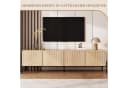SeedWave Lowboard TV-Schrank Holzoptik 4 Türen Push-to-Open Bild 1
