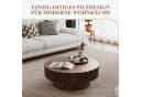 SeedWave Couchtisch Pilzform mit Stauraum und Massivholzfurnier Bild 1