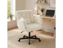 Leawin Bürostuhl ergonomisch beige mit Air-Lordosenstütze Bild 2