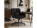 Leawin Bürostuhl Ergonomisch mit Air-Lordosenstütze & Klapparmlehnen Bild 2