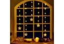 Quntis LED-Lichterkette Weihnachtsdeko Stern mit Timer 52 LEDs Bild 2