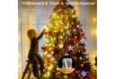 Quntis LED-Lichterkette Weihnachtsdeko Stern mit Timer 52 LEDs Bild 3
