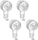 Elegear Wandhaken Saugnapf J-Form Transparent ohne Bohren Bild 2