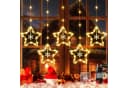 Quntis LED-Lichterkette Weihnachtsengel 30 LEDs Timer 8 Modi Bild 2