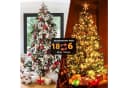 Quntis LED-Lichterkette 30m 300 LEDs Warmweiß Timer 8 Modi Bild 4