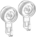 Elegear Wandhaken Saugnapf Transparent Ohne Bohren 2er Set Bild 2
