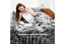 Elegear Wohndecke Kunstfell Grau 150x200cm Kuscheldecke Bild 3