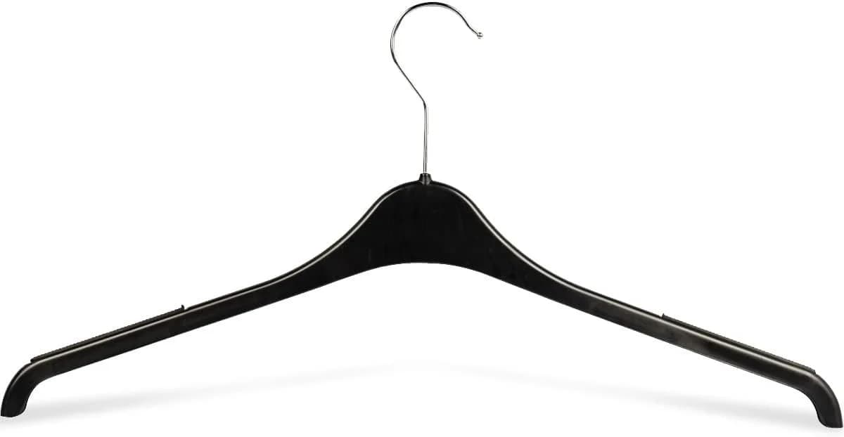 RSR Hangers Kleiderbügel SHR 47 cm Hemdenbügel Anti-Rutsch Kunststoff, 20-tlg.