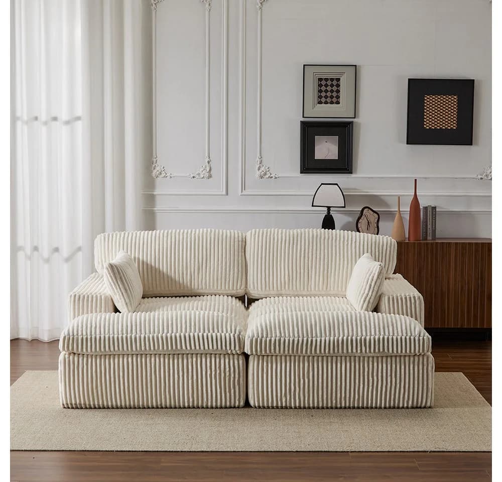 Leawin Sofa 2-Sitzer mit Bettfunktion - Bild 2