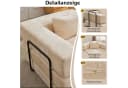 Leawin 3-Sitzer Schlafsofa Chenille Beige Modular Bild 4