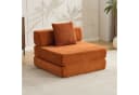 Leawin Schlafsessel 1-Sitzer mit Schlaffunktion Orange Cord Bild 2