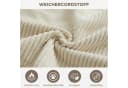 ANYSUN Modulares Schlafsofa Cord Weiß mit Bettfunktion Bild 5