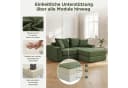 ANYSUN Modulares Cord-Schlafsofa Grün mit Bettfunktion Bild 3
