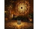 Vornix Solarwandleuchte Mandala LED Kupferfarben 2er Set Bild 4