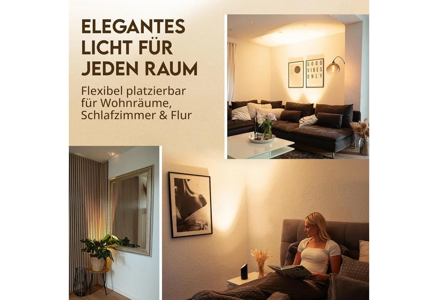 Futicare LED Stehlampe Dimmbar mit Fernbedienung & Timer