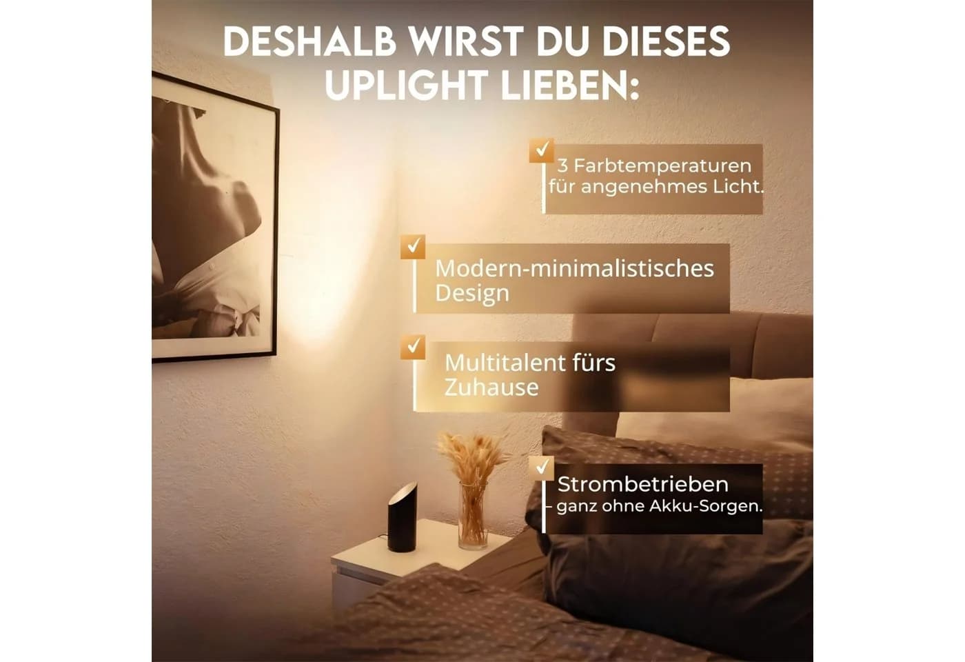 Futicare LED Stehlampe Dimmbar mit Fernbedienung & Timer - Bild 5