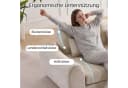 Leawin Sofa L-Form 3-Sitzer Beige Modular Schlafsofa Werkzeuglos Bild 3