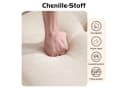 Leawin Sofa L-Form 3-Sitzer Beige Modular Schlafsofa Werkzeuglos Bild 5