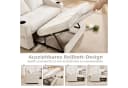 Bonzy Home Schlafsofa 2-Sitzer Beige mit Getränkehaltern und Ladeanschluss Bild 5