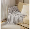 Elegant gestrickte Wolldecke aus Imitation Cashmere Bild 1