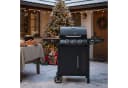 Royal Gourmet Gasgrill 3+1 Brenner Schwarz mit Rollen Bild 2