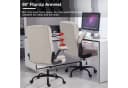 LIYURUI Bürostuhl Ergonomischer 150kg Belastbarkeit Chefsessel Beige Bild 5