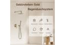 Oihpaw Duschsystem 2-Funktions-Duschset mit Regendusche Bild 1
