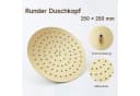 Oihpaw Duschsystem 2-Funktions-Duschset mit Regendusche Bild 3