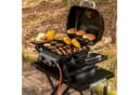 Royal Gourmet Tragbarer Gasgrill 2-Brenner Schwarz mit klappbaren Seitentischen Bild 1