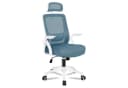 ALFORDSON Bürostuhl S-Kurven-Design Blau Bild 2