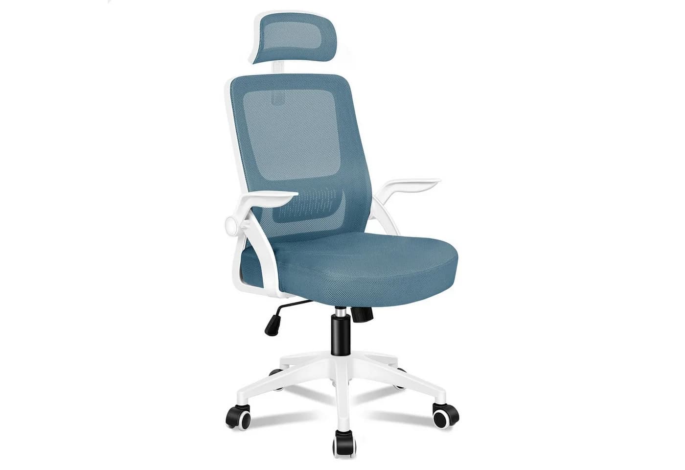 ALFORDSON Bürostuhl S-Kurven-Design Blau - Bild 2