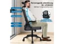 ALFORDSON Bürostuhl S-Kurven-Design 360° drehbar Grau Bild 4