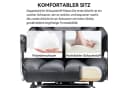 EFOMAO Chefsessel Ergonomischer Executive Bürodrehstuhl PU-Kunstleder Schwarz Bild 5